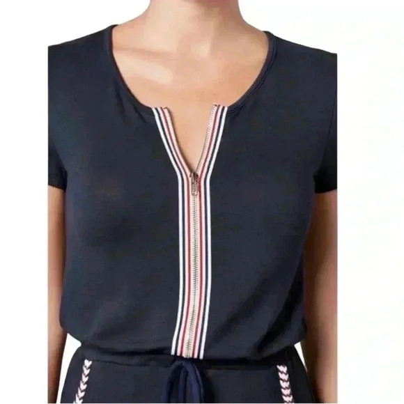 Venus Zip-Front Lounge Dress - Picture 3 of 11